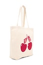 view 3 of 5 Cherry Bomb Tote in Red