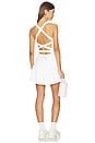 view 1 of 4 MINIVESTIDO CRISS CROSS BACK DRESS in Frost