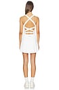 view 4 of 4 MINIVESTIDO CRISS CROSS BACK DRESS in Frost