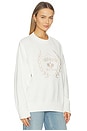 view 2 of 5 Oversized Crest Sweater in Ivory
