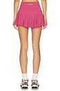 view 4 of 6 Pleated Tennis Skirt in Raspberry