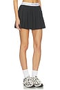 view 2 of 6 Sport Pleated Tennis Skirt in Black