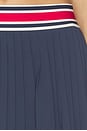 view 6 of 6 Striped Tennis Skirt in Navy