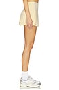 view 3 of 6 FALDA DE TENIS PLISADA PLEATED TENNIS SKIRT in Butter Yellow