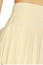 view 6 of 6 FALDA DE TENIS PLISADA PLEATED TENNIS SKIRT in Butter Yellow