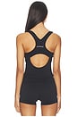 view 4 of 5 Coresculpt Cut Out Tank Top in Black