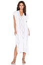 view 1 of 3 Alisha Caftan Dress in White