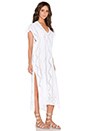 view 2 of 3 Alisha Caftan Dress in White