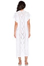 view 3 of 3 Alisha Caftan Dress in White
