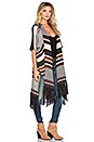 view 2 of 4 Alexis Poncho in Apache Leather
