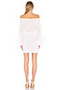 view 3 of 3 Off the Shoulder Dress in White