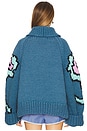 view 3 of 4 Flower Jacket in Midnight