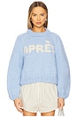 view 1 of 4 Classic Aprés Pullover in Blue Bird
