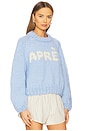 view 2 of 4 Classic Aprés Pullover in Blue Bird
