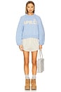 view 4 of 4 Classic Aprés Pullover in Blue Bird