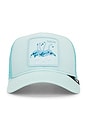 view 1 of 3 Mirage Squad Trucker Hat in Light Blue