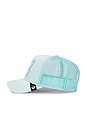 view 3 of 3 Mirage Squad Trucker Hat in Light Blue