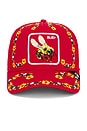 view 1 of 3 Smell The Flowers Trucker Hat in Red