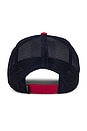 view 2 of 3 Team Rooster Trucker Hat in White