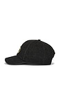 view 3 of 3 Vintage Fitted Hat in Jet Black