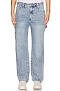 view 1 of 5 PANTALÓN DE CARPINTERO in Leo Light Wash