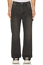 view 6 of 7 Bootcut Carpenter Pant in Sanded Black Wash