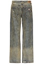 view 2 of 5 Kit Baggy Pant in Tinted Acid Medium Wash