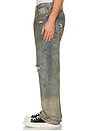 view 5 of 5 Kit Baggy Pant in Tinted Acid Medium Wash