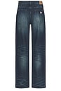view 2 of 5 Baggy Jeans in Cross Hatch Dark Wash