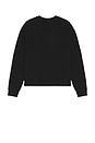 view 2 of 3 Vintage Triangle Crewneck Sweater in Jet Black Multi