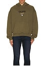 view 4 of 4 Baker Logo Hoodie in Olive Mourning