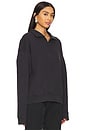 view 3 of 5 Washed Half Zip Sweatshirt in Blue Graphite Multi