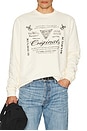 view 3 of 4 Lightweight Crewneck Sweatshirt in Sandy Shore