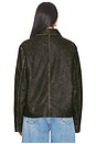 view 3 of 5 BLOUSON FAUX LEATHER in Jet Black Multi