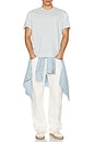 view 6 of 6 Carpenter Pant in Washed Ecru