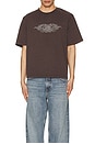 view 3 of 4 Heavyweight Tee in Regal Brown Multi