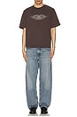 view 4 of 4 Heavyweight Tee in Regal Brown Multi