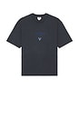 view 1 of 4 Printed Baker Logo Tee in Blue Graphite Multi