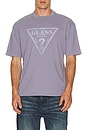 view 3 of 4 Vintage Triangle Tee in Dusty Lavender Multi