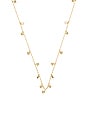 view 1 of 2 Chloe Mini Long Necklace in Gold