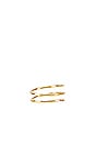 view 2 of 3 Taner Coil Ring in Gold