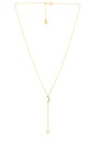 view 1 of 2 Luna Lariat in Gold
