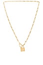view 1 of 2 Charlie Clasp Necklace in Gold