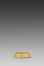 view 2 of 3 Delaney Square Ring in Gold