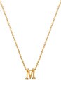 view 1 of 3 Alphabet Initial Necklace in Gold
