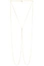 view 1 of 4 Mika Body Chain in Gold