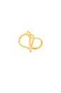 view 1 of 4 Taner Interlocking Ring in Gold