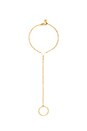 view 2 of 3 Woodburn Hand Chain in Gold