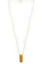 view 2 of 3 Faryn Fringe Necklace in Gold