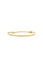 view 1 of 3 BRACELET CHAINE LOOP TANER in Gold